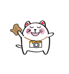 Lucky Momo The Camera Cat（個別スタンプ：25）