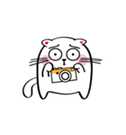Lucky Momo The Camera Cat（個別スタンプ：27）