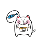 Lucky Momo The Camera Cat（個別スタンプ：32）