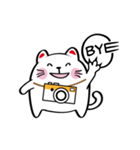 Lucky Momo The Camera Cat（個別スタンプ：40）