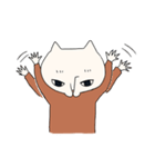 口下手猫さん（個別スタンプ：2）