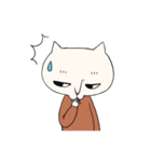 口下手猫さん（個別スタンプ：6）