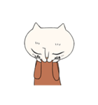 口下手猫さん（個別スタンプ：8）