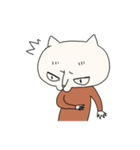 口下手猫さん（個別スタンプ：10）