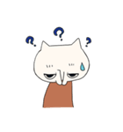 口下手猫さん（個別スタンプ：13）
