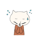 口下手猫さん（個別スタンプ：15）