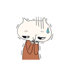 口下手猫さん（個別スタンプ：16）