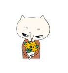 口下手猫さん（個別スタンプ：19）