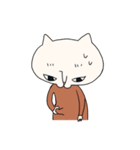 口下手猫さん（個別スタンプ：22）