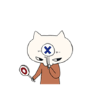 口下手猫さん（個別スタンプ：23）