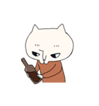 口下手猫さん（個別スタンプ：30）