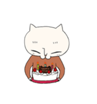 口下手猫さん（個別スタンプ：33）