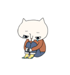 口下手猫さん（個別スタンプ：36）