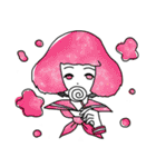 宇宙柄セーラー女子（個別スタンプ：4）