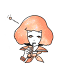 宇宙柄セーラー女子（個別スタンプ：13）