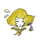 宇宙柄セーラー女子（個別スタンプ：16）