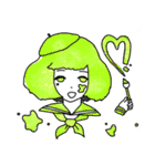 宇宙柄セーラー女子（個別スタンプ：20）