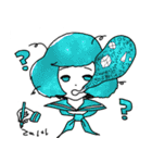 宇宙柄セーラー女子（個別スタンプ：27）