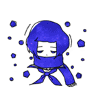 宇宙柄セーラー女子（個別スタンプ：30）