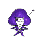 宇宙柄セーラー女子（個別スタンプ：33）