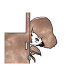 宇宙柄セーラー女子（個別スタンプ：39）