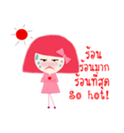 PinkyGirl（個別スタンプ：3）
