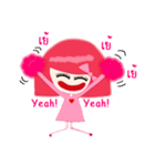 PinkyGirl（個別スタンプ：8）