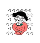 Strawberry woman always murmur.（個別スタンプ：20）