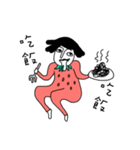 Strawberry woman always murmur.（個別スタンプ：24）