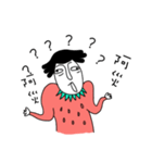 Strawberry woman always murmur.（個別スタンプ：27）