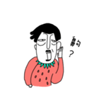Strawberry woman always murmur.（個別スタンプ：29）