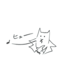 ハードボイルドねこさん（個別スタンプ：21）