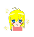 circular girl（個別スタンプ：2）