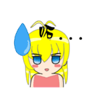 circular girl（個別スタンプ：9）