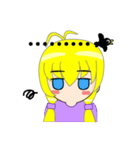 circular girl（個別スタンプ：11）