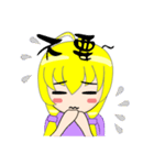 circular girl（個別スタンプ：18）