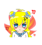 circular girl（個別スタンプ：28）