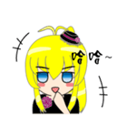 circular girl（個別スタンプ：31）