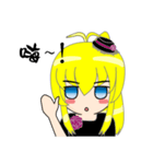 circular girl（個別スタンプ：32）
