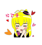 circular girl（個別スタンプ：33）