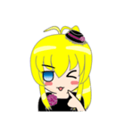 circular girl（個別スタンプ：37）
