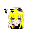 circular girl（個別スタンプ：38）