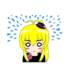 circular girl（個別スタンプ：40）