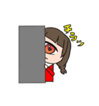 一つ目少女（個別スタンプ：13）