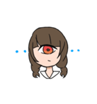 一つ目少女（個別スタンプ：40）