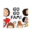 GO GO FAM！（個別スタンプ：40）