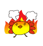 大きな脂肪の鳥（個別スタンプ：9）
