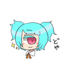 カラフル単眼ちゃん（個別スタンプ：28）