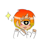 カラフル単眼ちゃん（個別スタンプ：33）