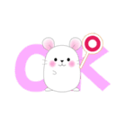 しろハムとにゃんこ 1（個別スタンプ：13）